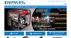 Desktop Screenshot of generadoreshonda.com.ar